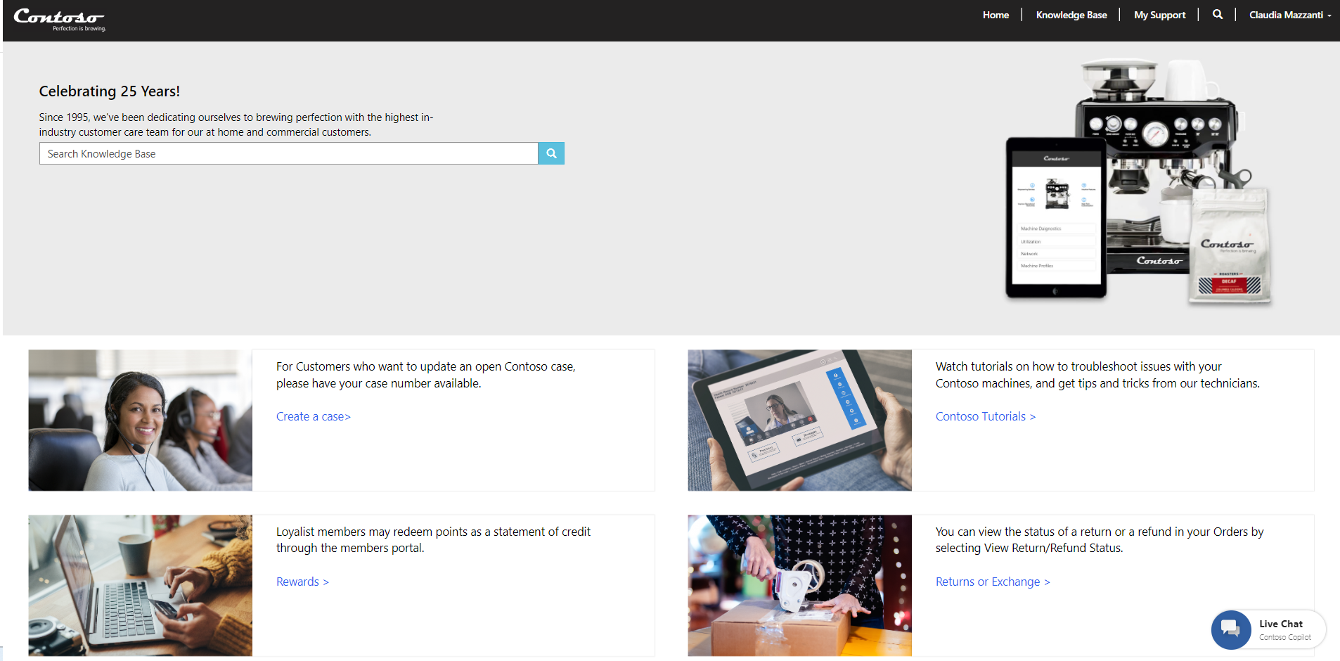 Welcome screenshot 1