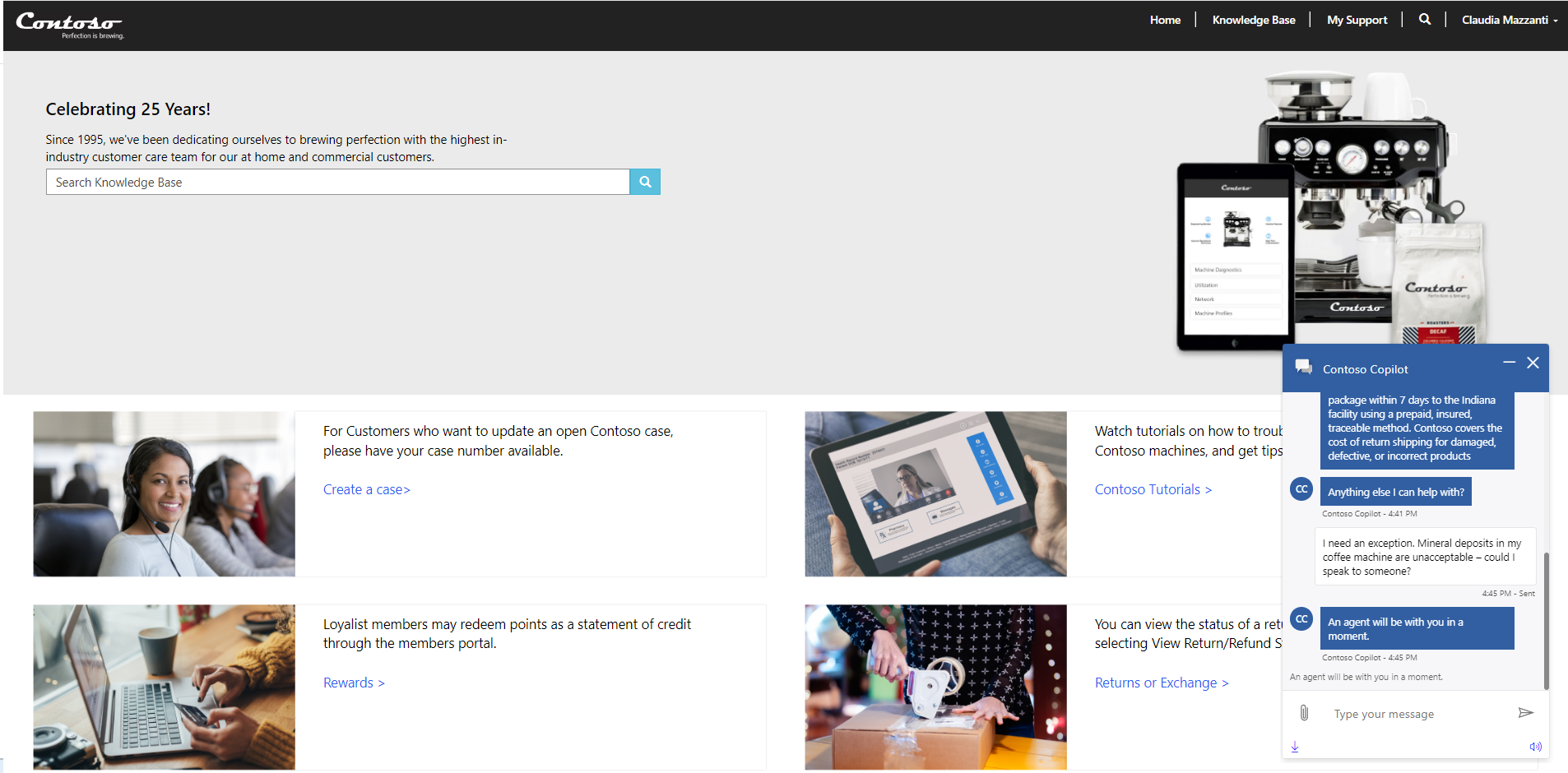 Personalize the service experience screenshot 4