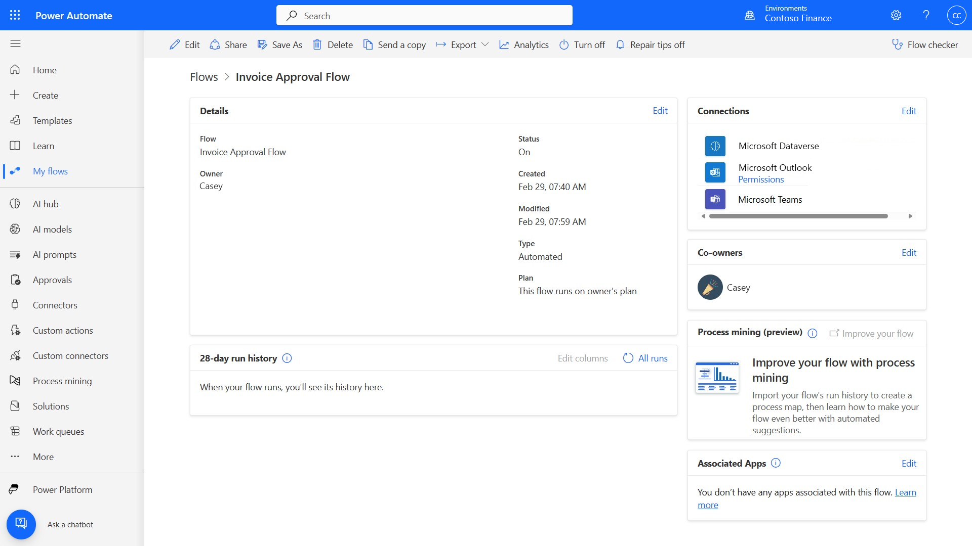 Jumpstart process optimization with Copilot screenshot 4